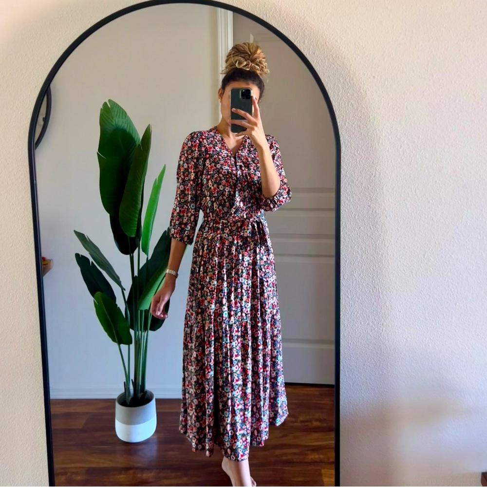 Blue Rain | M | Maxi Dress